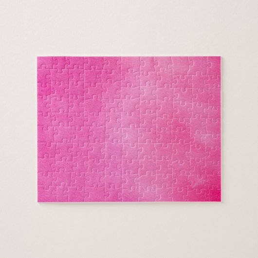 Gradient Ombre Pink Puzzle (Horizontal)