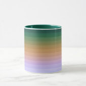Gradient ombre Streifen ausgekleidet weich verschw Tasse (Zentrum)