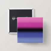 Gradient Omnisexual Pride Flag - Allesexual Flag Button (Vorne & Hinten)