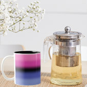Gradient Omnisexual Pride Flag - Allesexual Flag Zweifarbige Tasse