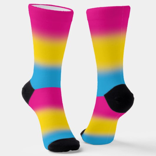 Gradient Pansexual Prix Socken (Gewinkelt)