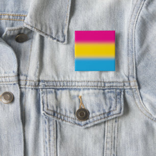 Gradient Pansexuelle Pride-Flagge – Bunte Pan-Flag Button