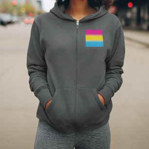 Gradient Pansexuelle Pride-Flagge – Bunte Pan-Flag Hoodie