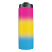 Gradient Pansexuelle Stolz Thermosbecher (Vorderseite)