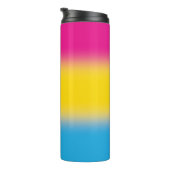 Gradient Pansexuelle Stolz Thermosbecher (Nach rechts gedreht)