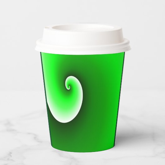 Gradient Pappbecher (Rückseite)