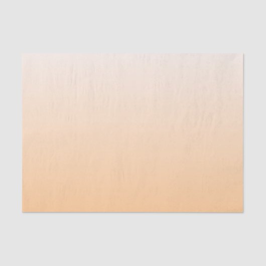Gradient Peach Seidenpapier (Vorderseite)