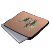 Gradient Pfirsich - hell bis tief | Saisonale Stim Laptopschutzhülle (Vorne Knopf)