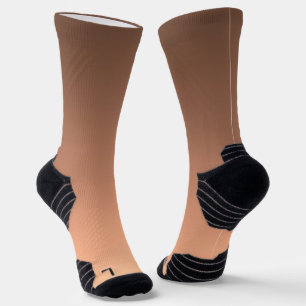 Gradient Pfirsich - hell bis tief Saisonale Stim Socken