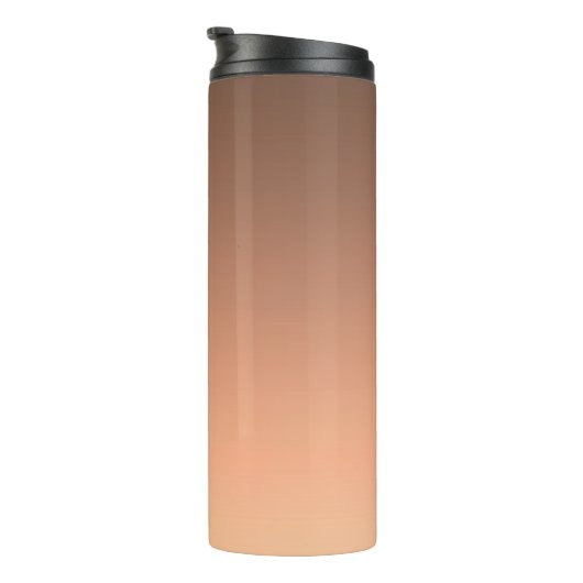 Gradient Pfirsich - hell bis tief | Saisonale Stim Thermosbecher (Nach rechts gedreht)