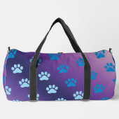 Gradient-Pfotenabdruck Stylisch Duffle Bag (Vorderseite)