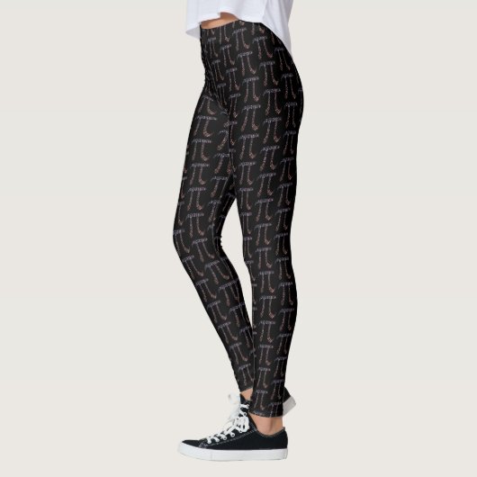 Gradient Pi Symbol Digits Math | Happy Pi Day Leggings (Links)