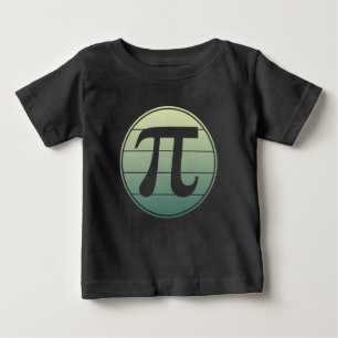 Gradient Pi-Symbol Pi-Tag   Frohen Pi-Tag Mathe Baby T-shirt