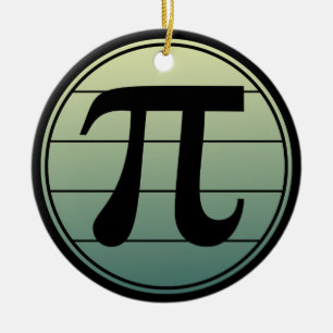 Gradient Pi Symbol Pi-Tag Frohen Pi-Tag Mathe Keramik Ornament