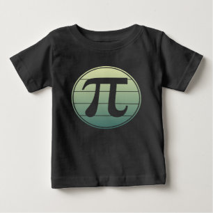 Gradient Pi Symbol Pi Tag   Happy Pi Day Math Baby T-shirt