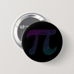 Gradient Pi Symbol Pi Tag Happy Pi Day Math Button