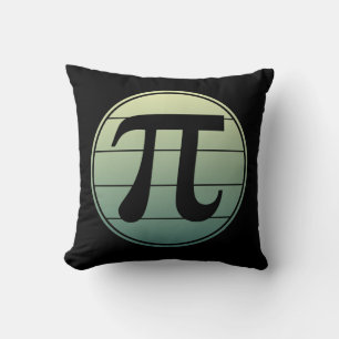 Gradient Pi Symbol Pi Tag Happy Pi Day Math Kissen