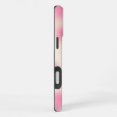 Gradient Pink Heart iPhone Hülle (Rechte Seite)