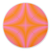 Gradient pink keramikknauf (Vorderseite)