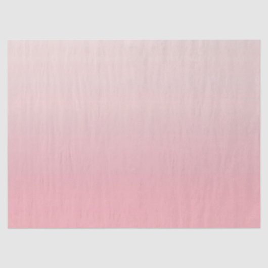 Gradient Pink Minimalistisch Seidenpapier (Vorderseite)