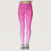 Gradient Pink Polygonal Leggings (Vorderseite)