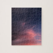 Gradient Pink Sky Foto Wolken Puzzle (Vertikal)