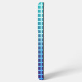 Gradient Pixel Grid Samsung Galaxy Hülle (Rückseite (Horizontal))