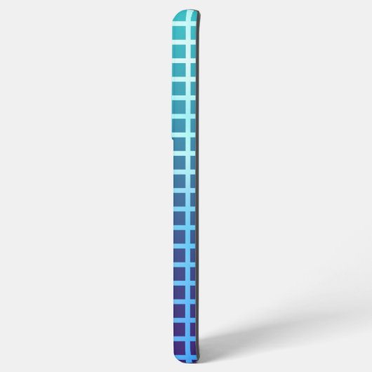 Gradient Pixel Grid Samsung Galaxy Hülle (Rückseite (Horizontal))