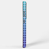 Gradient Pixel Grid Samsung Galaxy Hülle (Rechte Seite)