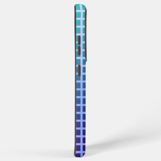 Gradient Pixel Grid Samsung Galaxy Hülle (Rechte Seite)