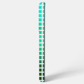 Gradient Pixel Grid Samsung Galaxy Hülle (Rückseite (Horizontal))