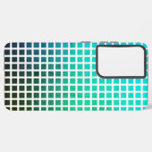 Gradient Pixel Grid Samsung Galaxy Hülle (Linke Seite)