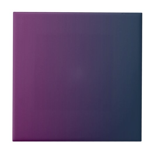 Gradient Plum Blue Keramik Tile Fliese (Vorderseite)