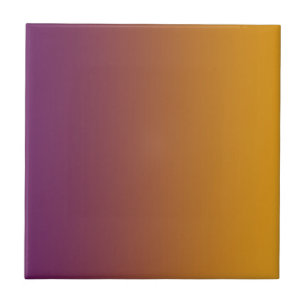 Gradient Plum Orange Keramik Tile Fliese