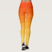 Gradient Polygonal Design Leggings (Rückseite)