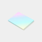 Gradient Post-it Klebezettel (angewinkelt)