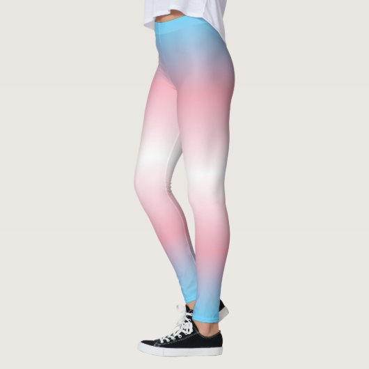 Gradient Pride Patten: Trans Leggings (Links)