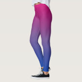 Gradient Pride Pattern: Bi Leggings (Links)