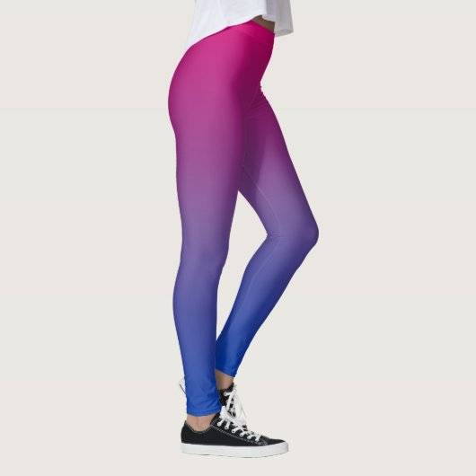 Gradient Pride Pattern: Bi Leggings (Rechts)