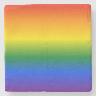 Gradient Pride Pattern: LGBTQIA+ Steinuntersetzer