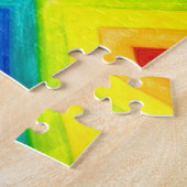Gradient Prism Rainbow Art Puzzle (Seite)