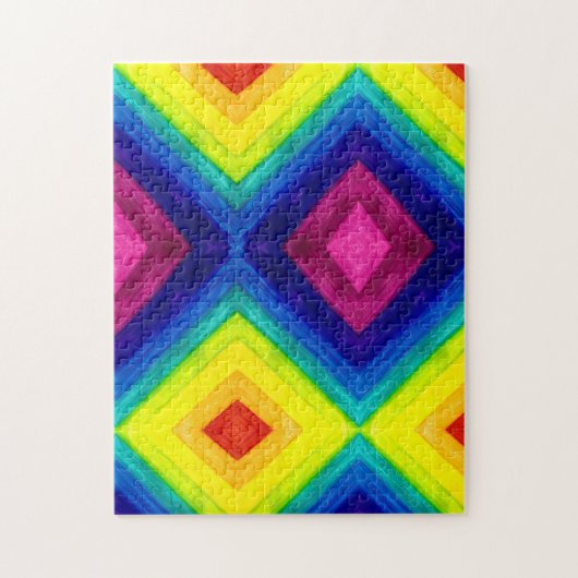Gradient Prism Rainbow Art Puzzle (Vertikal)