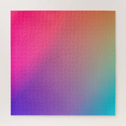 Gradient Prismatic Rainbow herausfordernd Puzzle (Vertikal)