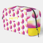 Gradient Punkte. Waschbeutel (Rechte Ecke)