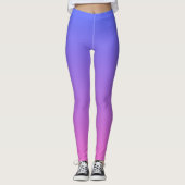 Gradient Purple Leggings - Stylish & Comfortable (Vorderseite)