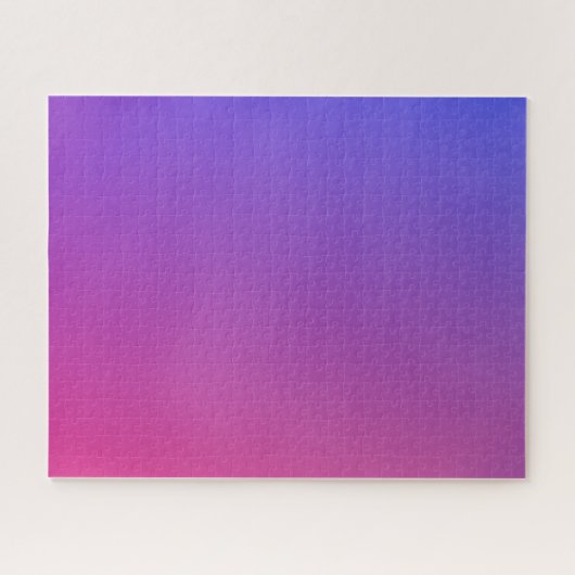 Gradient Purple Netz Puzzle (Horizontal)