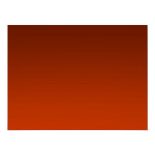 Gradient Red - light to deep | Mood Background | Poster (Vorderseite)