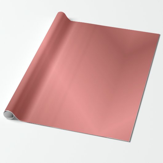Gradient Rose Gold Geschenkpapier (Ungerollt)