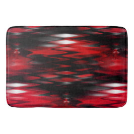 Gradient rot bis schwarz Fonds bilden abstrakte Zi Badematte