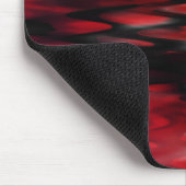 Gradient rot bis schwarz Fonds bilden abstrakte Zi Mousepad (Ecke)